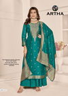 Artha By Four Dots Premium Viscose Jacquard Salwar Suits Suppliers In India